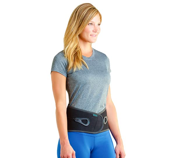 Aspen Lumbar Support for Back Pain | Inelastic Brace with Patented 4:1 Tightening System for Customized Compression 