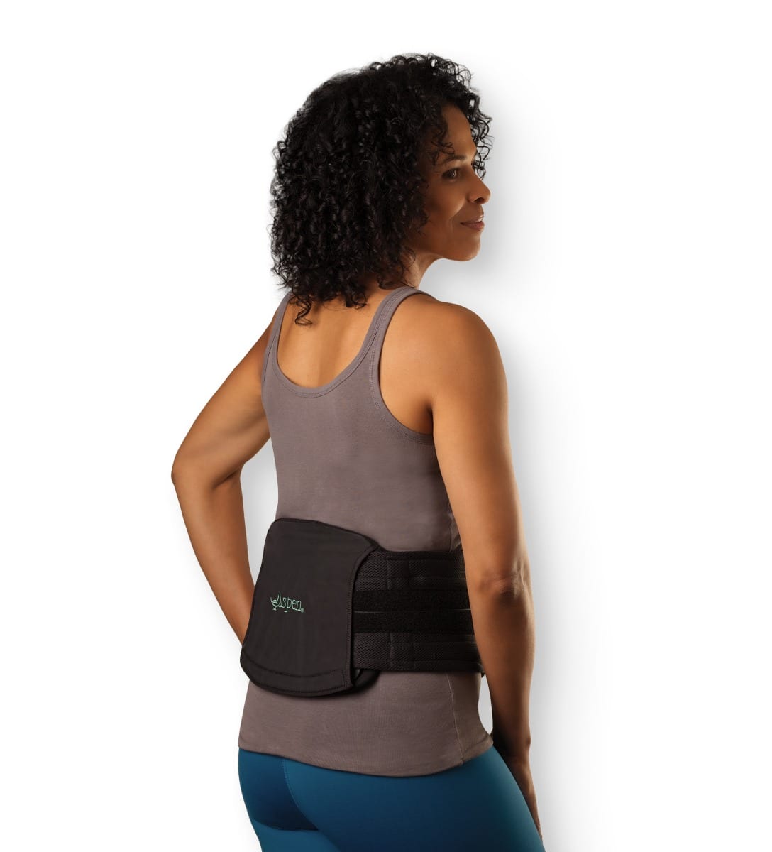 Aspen Horizon™ 627 Lumbar Brace | Lightweight Design for Comfortable Back Support – Side View | Osteokart