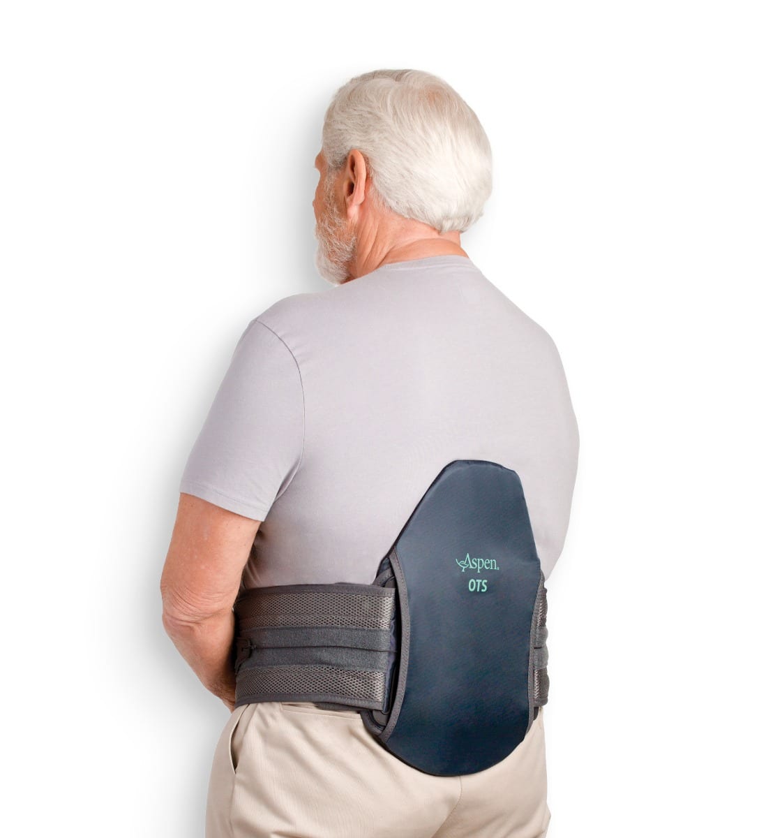 Aspen OTS™ LSO 648 | Lightweight Lumbar Brace for Superior Comfort – Front View | Osteokart