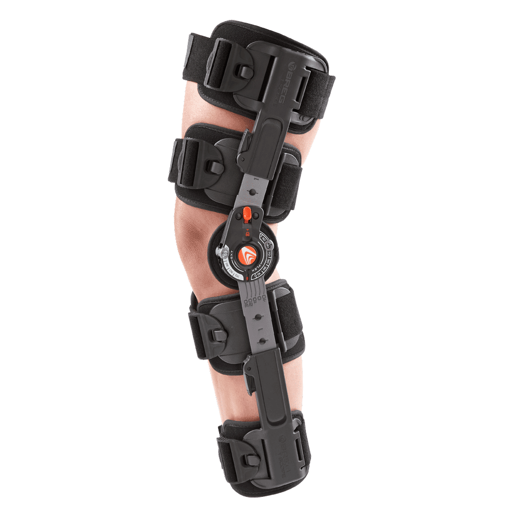 Breg T Scope® Premier Post-Op Knee Brace | Optimal Post-Surgery Support – Side View | Osteokart