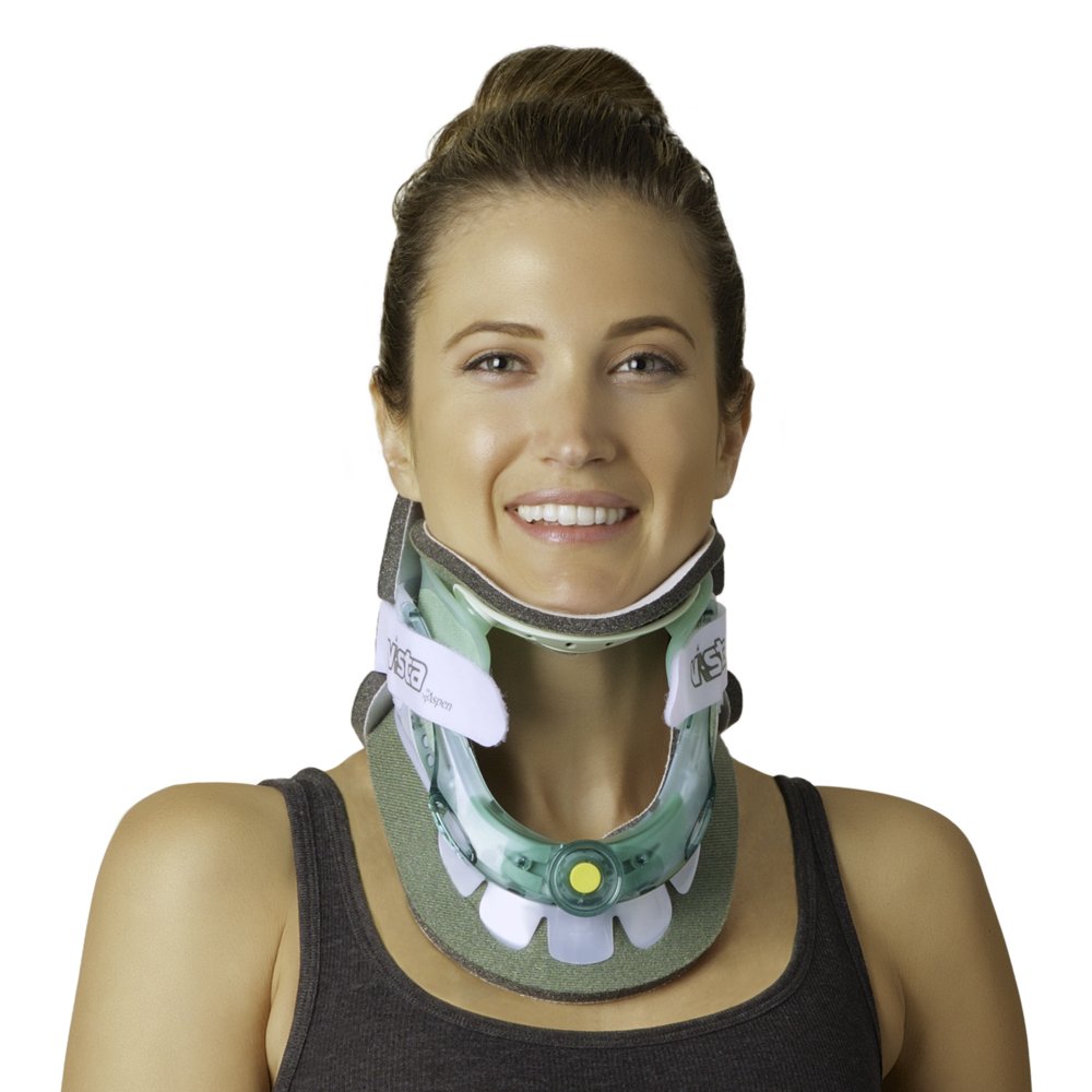 Aspen Vista Cervical Collar - Adjustable Neck Support for Injury Recovery – Side View | Osteokart