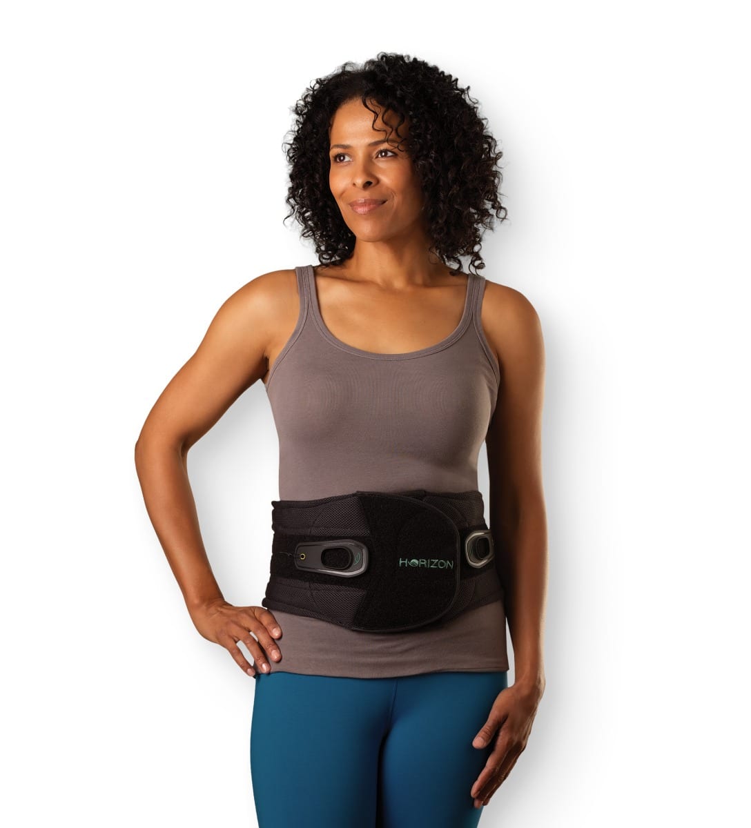 Aspen Horizon™ 627 Lumbar Brace | Lightweight Design for Comfortable Back Support – Front View | Osteokart